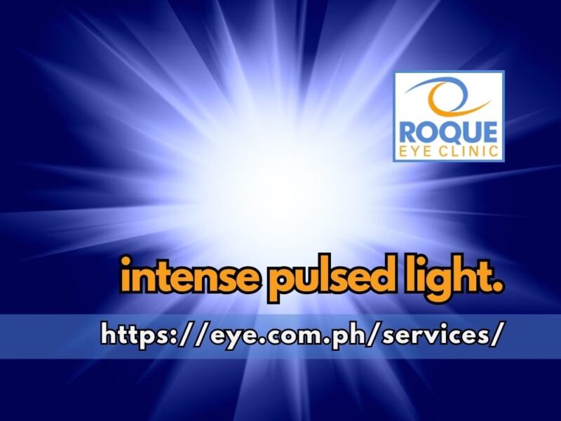 This image shows an intense pulsed light appreciated best by patients undergoing IPL treatment.