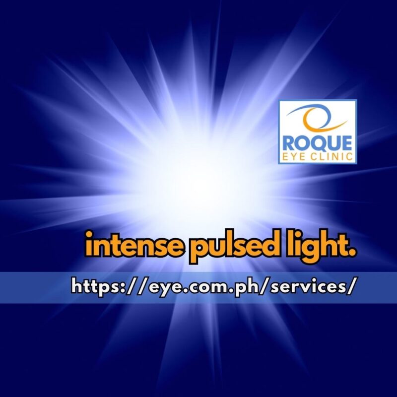 This image shows an intense pulsed light appreciated best by patients undergoing IPL treatment.