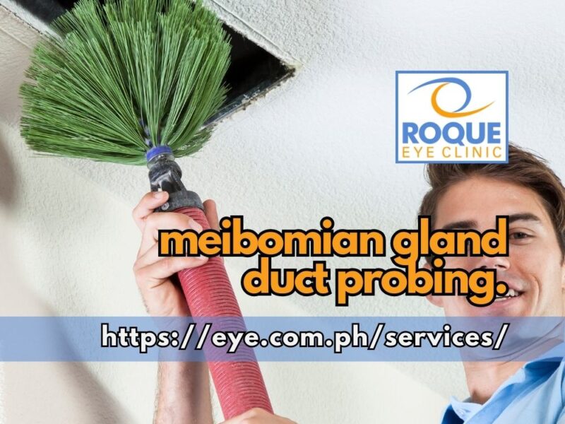 Meibomian gland duct probing