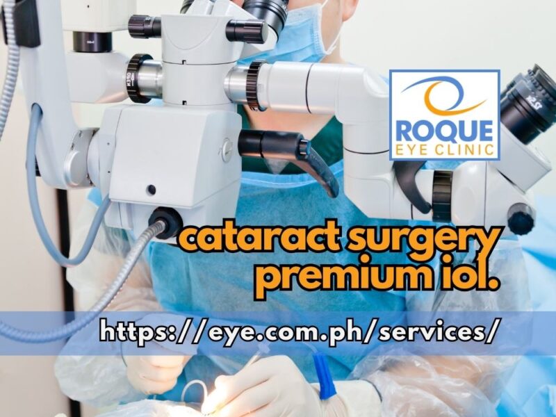 This is an image of an ophthalmic surgeon performing intraocular surgery using a surgical microscope displaying the magnification requirement in performing delicate surgeries.