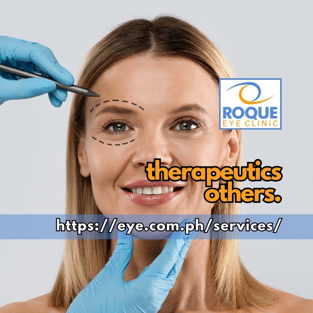 This image shows periorbital skin markings on a woman signifying therapeutic planning.