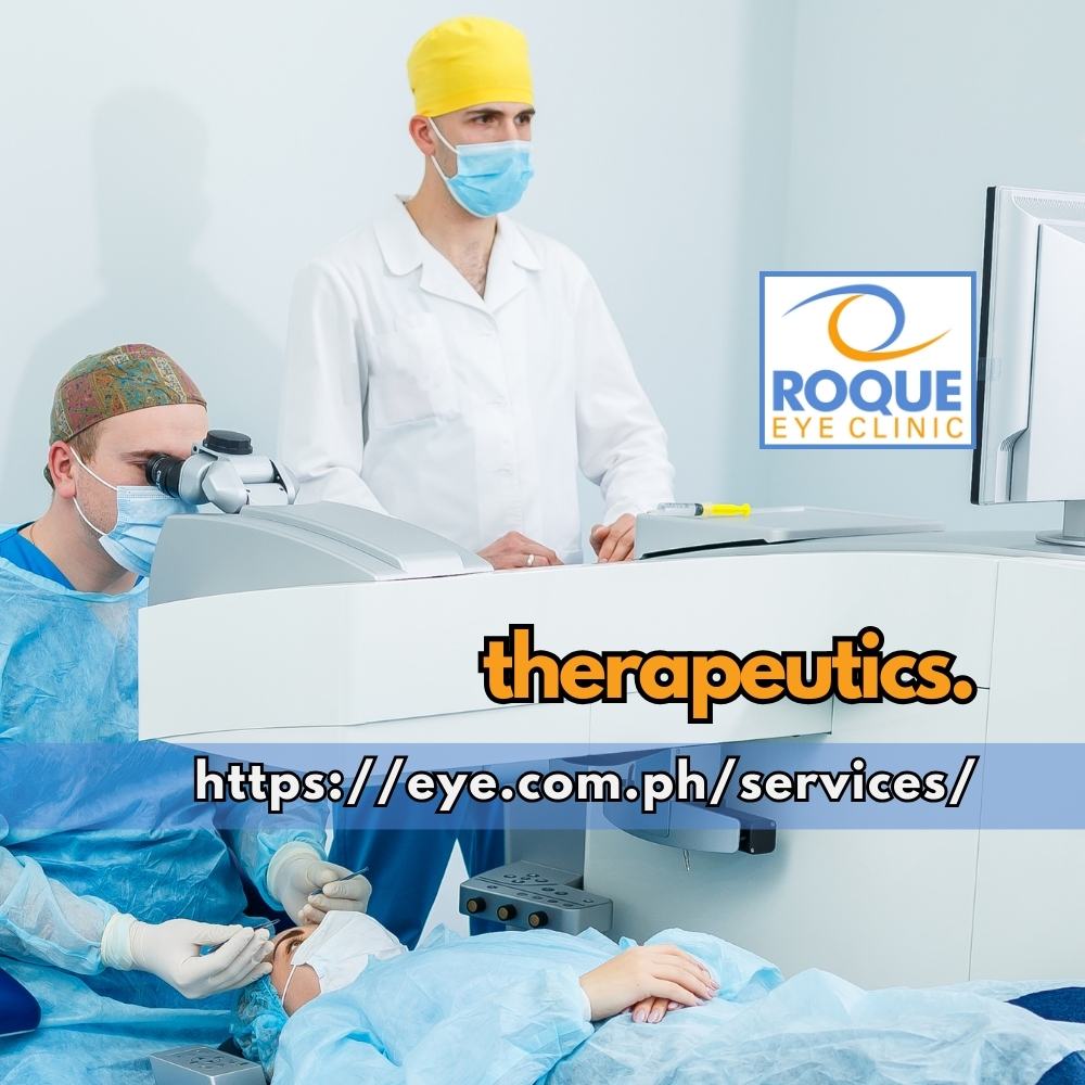 This image shows a patient undergoing laser vision correction in a relaxed setting.