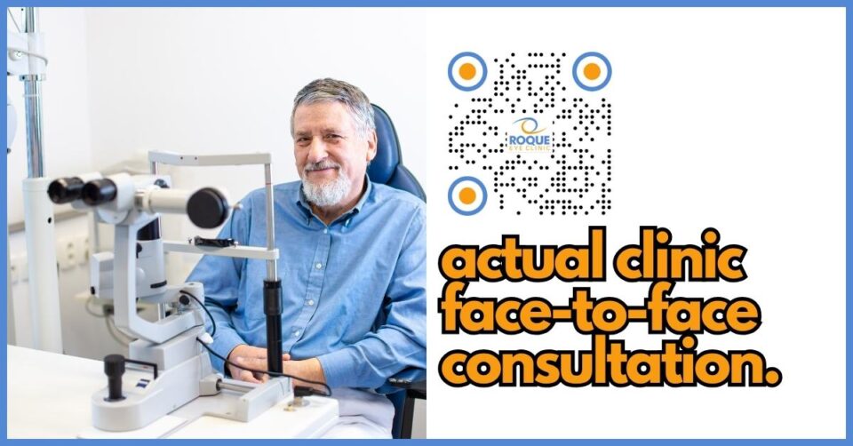 Actual In-Clinic Face-to-face consultation