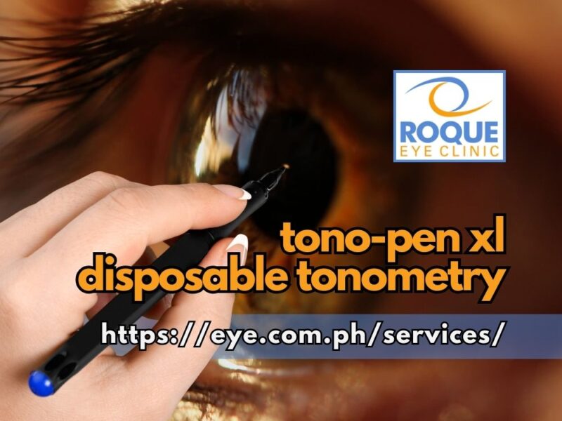 Tono-Pen XL disposable tonometry