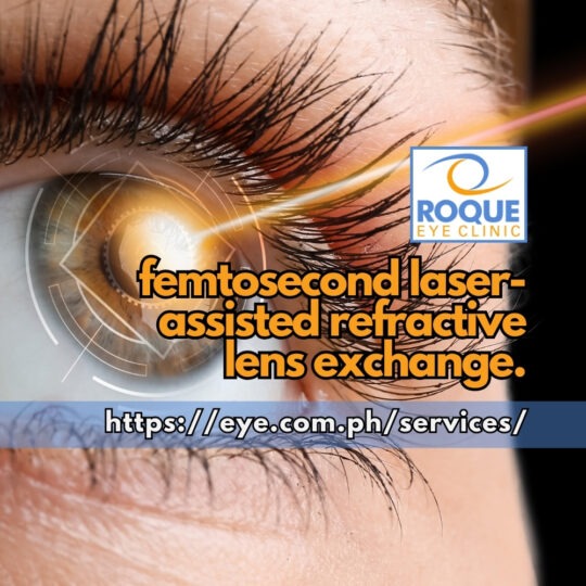 FEMTOSECOND LASER-ASSISTED REFRACTIVE LENS EXCHANGE