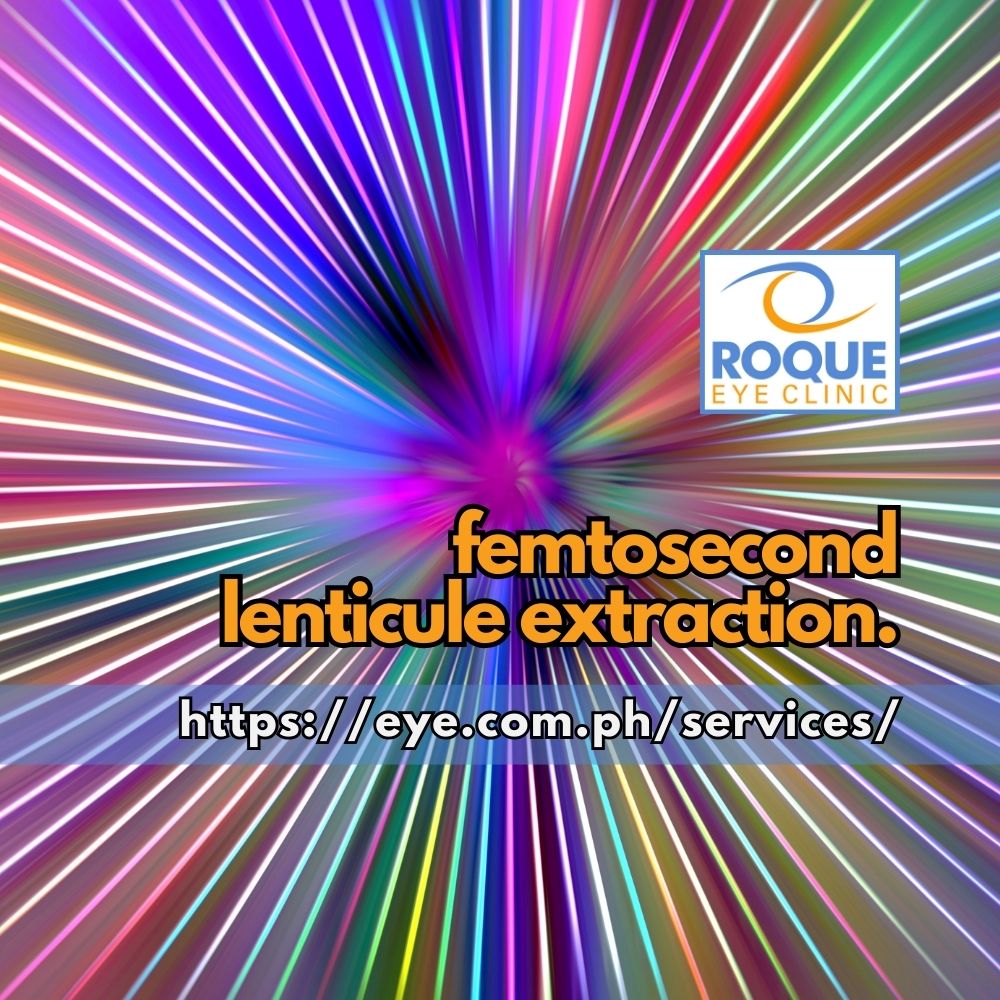 FEMTOSECOND LENTICULE EXTRACTION (FLEX)