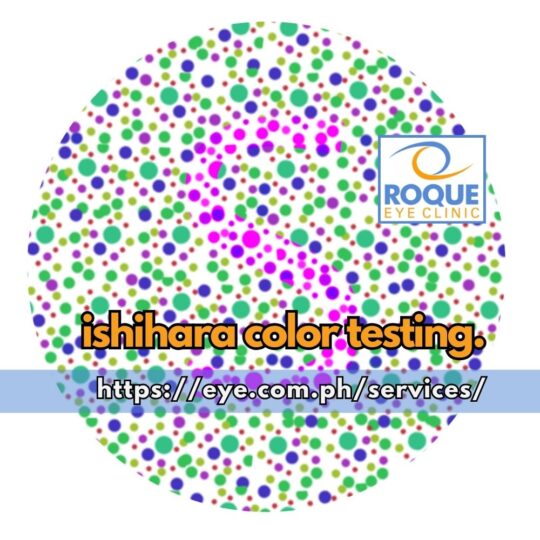 ISHIHARA COLOR TESTING