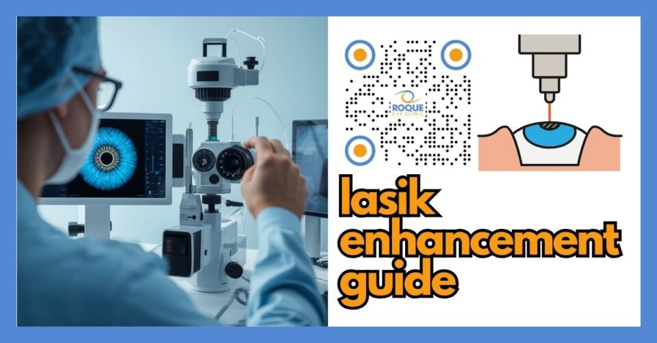 Post-LASIK patient evaluation for possible LASIK enhancement with corneal testing and surgeon review
