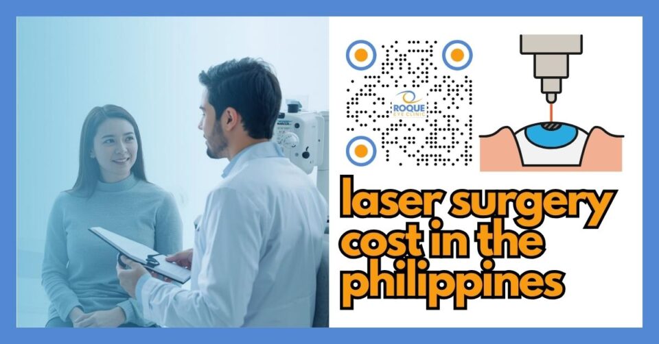 Patient consulting an eye surgeon about laser surgery cost in the Philippines