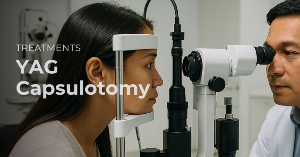 YAG capsulotomy treatment for cloudy vision after cataract surgery at ROQUE Eye Clinic
